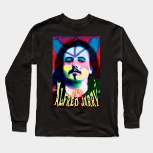 Alfred Jarry - Painted Face Long Sleeve T-Shirt